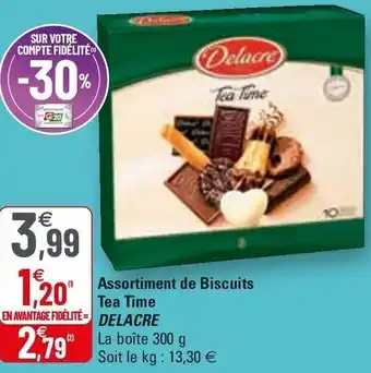 G20 Assortiment De Biscuits Tea Time offre