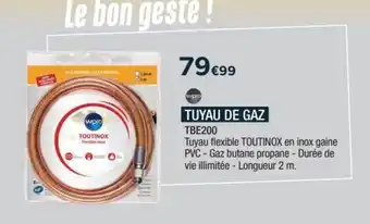 TUYAU DE GAZ