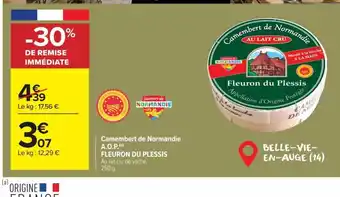 Carrefour Market Camembert de Normandie offre