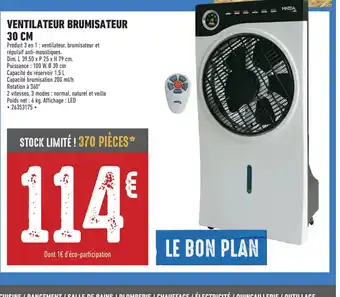 VENTILATEUR BRUMISATEUR