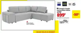 Conforama Canape d'angle convertible palace offre