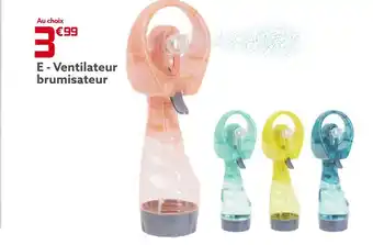 Gifi Ventilateur brumisateur offre