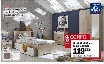 Conforama Lit simple offre