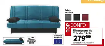 Banquette-lit clic clac julia