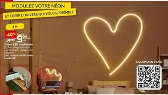 Gifi Néon led modulable offre