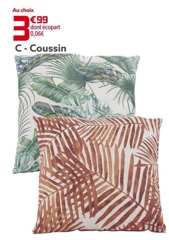 Gifi Coussin offre