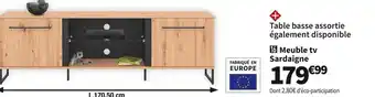 Meuble tv sardaigne