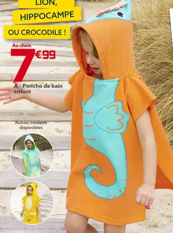Gifi Poncho de bain enfant offre