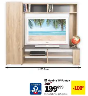 Conforama Meuble tv haut fumay offre