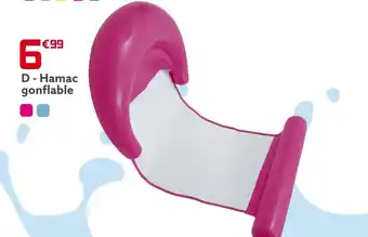 Gifi Hamac gonflable offre