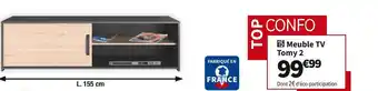Conforama Meuble tv tomy 2 offre
