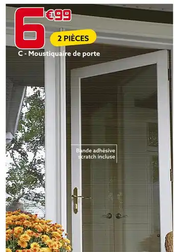 Gifi Moustiquaire de porte offre