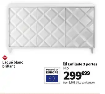 Enfilade 3 portes flo