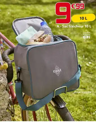 Gifi Sac fraîcheur 10 l offre