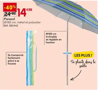 Gifi Parasol offre