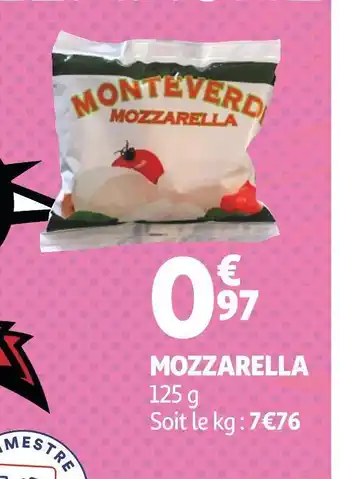 Auchan Mozzarella offre