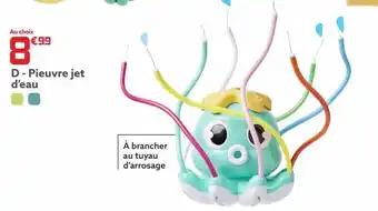 Gifi Pieuvre jet d'eau offre