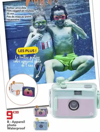 Gifi Appareil photo waterpoof offre