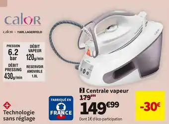 Conforama Calor centrale vapeur sv8111c0 offre