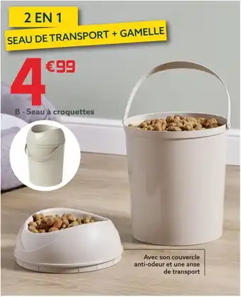 Gifi Seau à croquettes offre