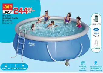 Gifi Piscine autoportante fast set offre