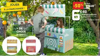 Gifi Kiosque bonbons offre