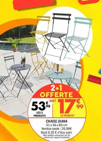 La Foir'Fouille Chaise diana offre