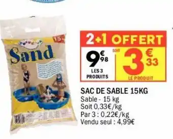 La Foir'Fouille Sac de sable 15kg offre