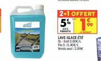 Lave-glace été
