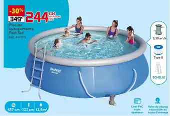 Gifi Bestway piscine autoportante fast set offre