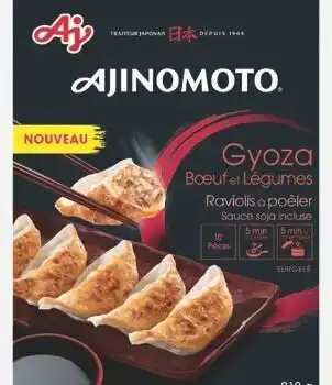 Intermarché GYOZA BŒUF ET LÉGUMES SURGELÉ AJINOMOTO offre