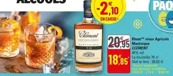 Rhum** Vieux Agricole Martinique