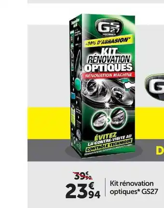Roady Kit Renovation Optiques offre