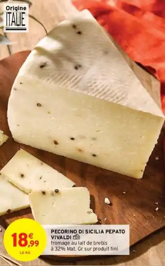 PECORINO DI SICILIA PEPATO VIVALDI