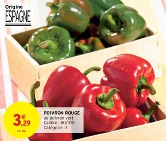 Intermarché POIVRON ROUGE offre