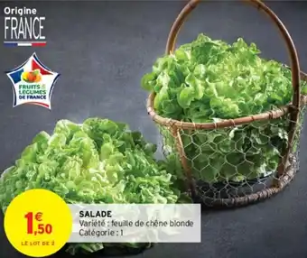 Intermarché SALADE offre
