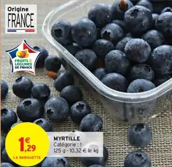 Intermarché MYRTILLE offre