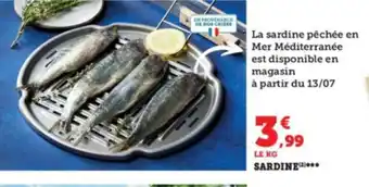 Super U SARDINE()*** offre