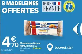 Carrefour Market Madeleines d'Armor ARMOR DÉLICES offre