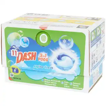Action Capsules de lessive dash alpine fresh offre