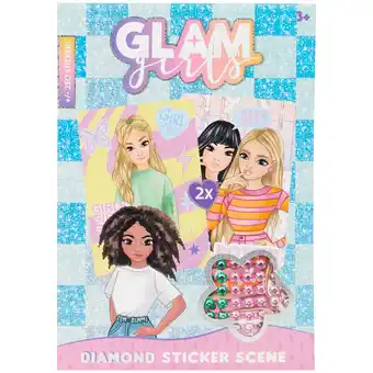 Action Album d'illustrations avec strass autocollants craft universe offre