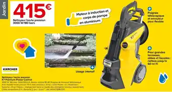 Castorama Nettoyeur haute pression K7 PREMIUM Power carrior offre