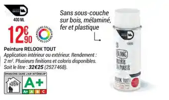 Bricorama Peinture RELOOK TOUT offre