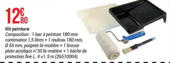 Bricorama Kit peinture offre