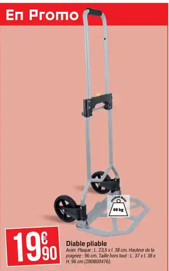 Diable pliable
