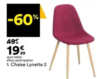 BUT Chaise Lynette 2 offre