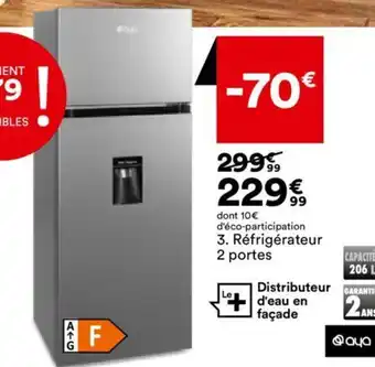 BUT Réfrigérateur 2 portes offre