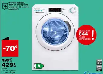 BUT Lave-linge hublot offre