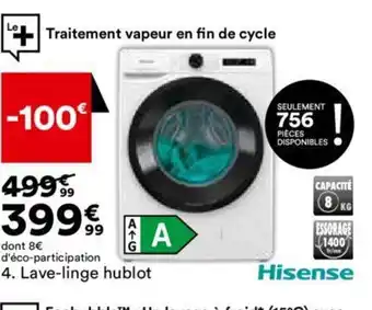 BUT Lave-linge hublot offre