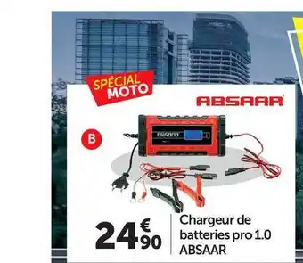 Chargeur de batteries pro 1.0 ABSAAR